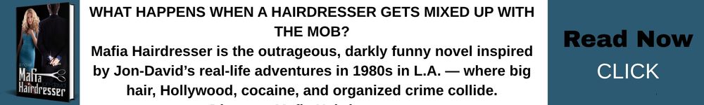 Mafia Hairdresser is the outrageous, darkly funny novel Mafia Hairdresser is the outrageous, darkly funny novel